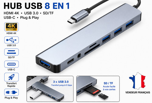 Usb hub hdmi 4k - usb-c,