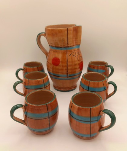 Set vintage terracotta - set,