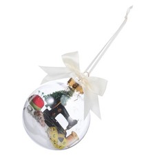  Palle Da Fiocchi Di Neve Cucili Natale Set Palline Decorazione Dell'albero