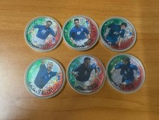 Lotto da 6 Colleziona Azzurro Mondiale Nutella Campioni Nazionale