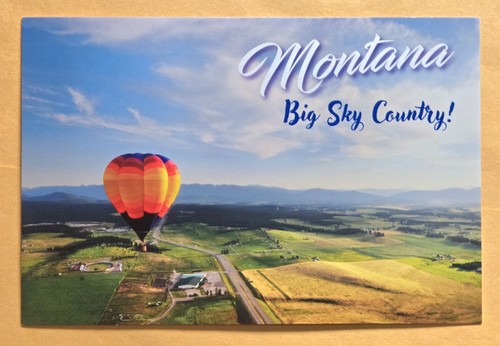 Cartolina mongolfiera - cartolina, mt: