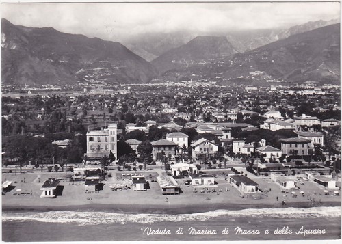 Veduta marina massa - di,