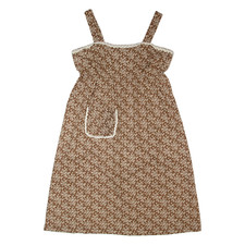 Abito donna A-Line marrone