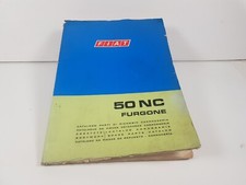 Manuale officina Fiat OM Iveco 50 NC Furgone camion catalogo ricambi carrozzeria