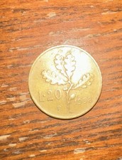 Moneta 20 Lire 1958