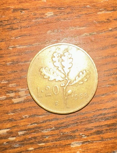 Moneta lire 1958 - moneta,