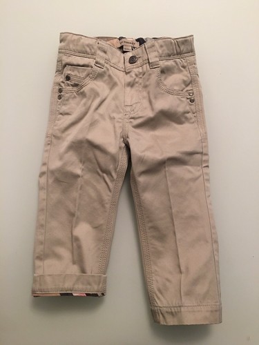Pantaloni beige burberry - pantaloni,