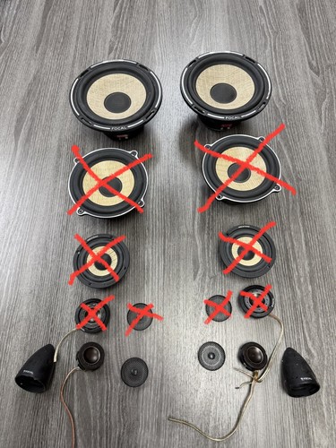 Focal ps165f3 160w components - ps165f3,