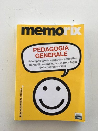 Memorix pedagogia generale - memorix,,