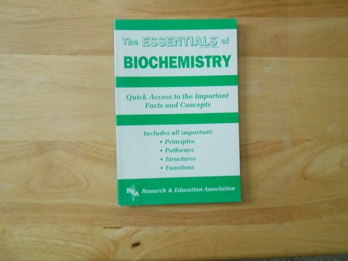 The essentials biochemistry - the,