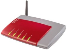 FRITZ!Box 7170 - Modem Router ADSL2+ Wifi - VoIP - 2x FON 1x S0 - Ricondizionato