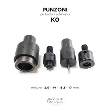 Punzoni bottoni automatici a