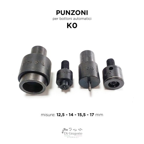 Punzoni bottoni automatici - , a