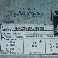 HPM7CZCYBEAUF6S558 Modulo