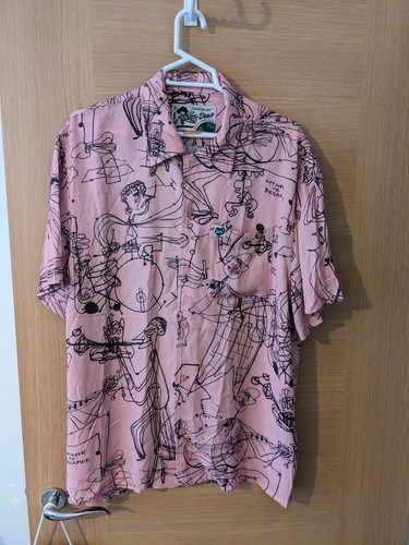 Camicia deus machina rosa - deus, ex