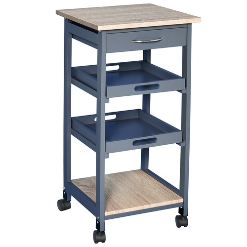 Homcom carrello portaoggetti - homcom,