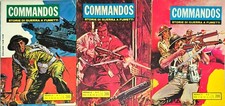Lotto 3 fumetti Commandos