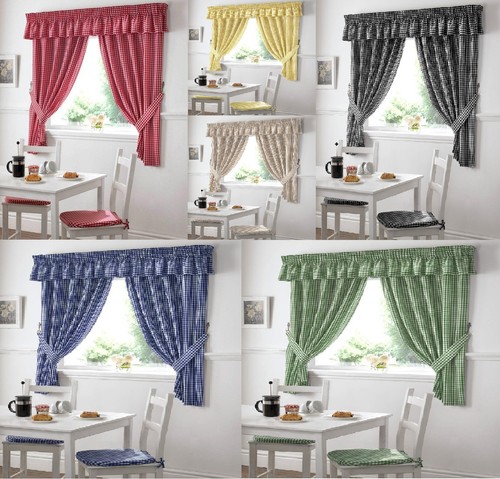 Tende controllo gingham - tende,