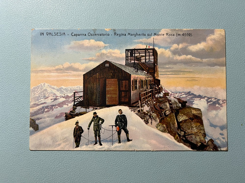 Cartolina capanna osservatorio - cartolina,