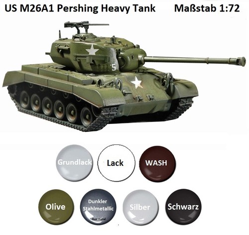 Carro armato americano m26a1 - carro,