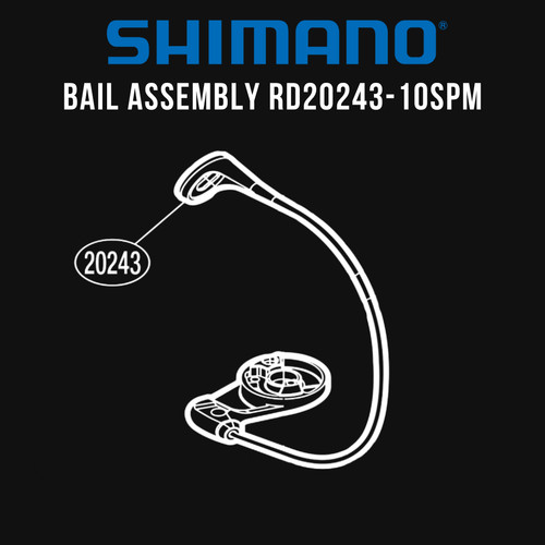 Shimano cordfangstaffa bail - shimano, cordfangstaffa/bail