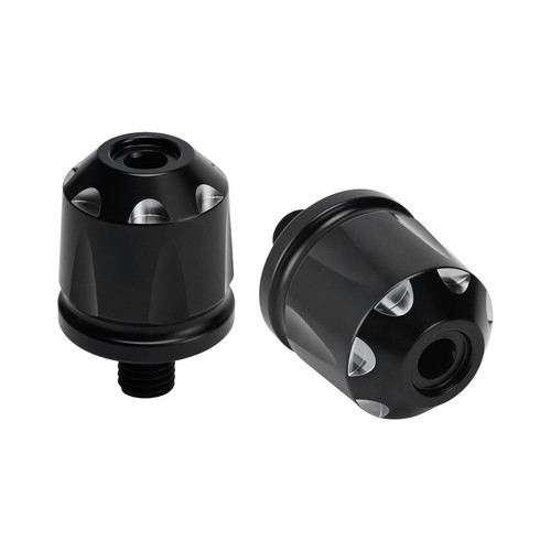 Weighted handlebar end cap set - weighted,