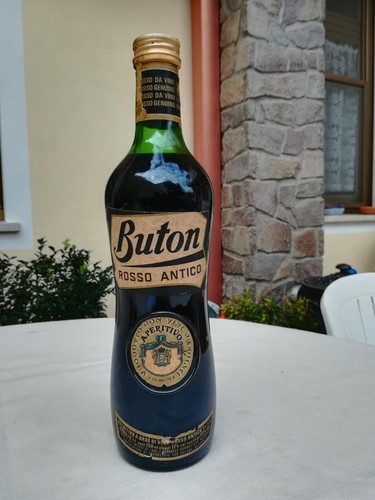 Buton rosso antico aperitivo - buton,