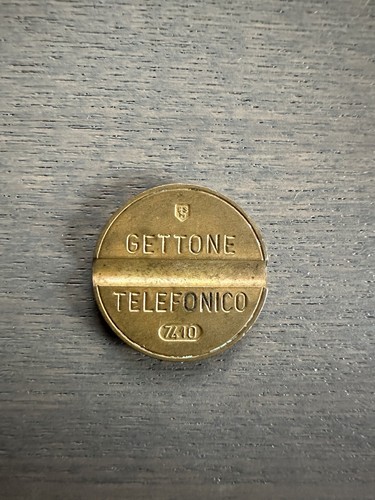 Gettone telefonico raro - gettone,