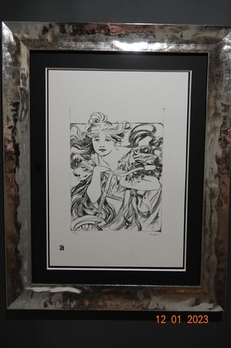 Litografia alphonse maria - litografia,