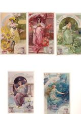 lotto 5 figurine carne LIEBIG