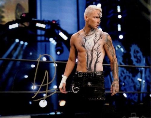 Signed darby allin 8x10 promo - darby,
