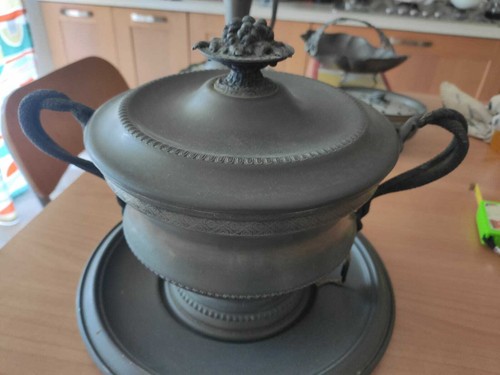 Elegante antica zuppiera con - elegante,