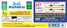 XeNite 2x H7 FULL LED  H7  2x 4000 Lumen CANBUS NO VENTOLA NO RUMORE  6000K TOP