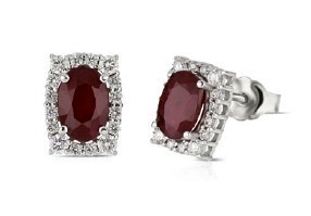 Orecchini oro bianco 18kt - orecchini,