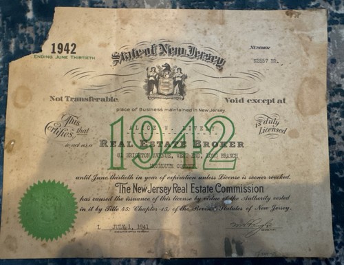 1942 real estate broker - 1942,