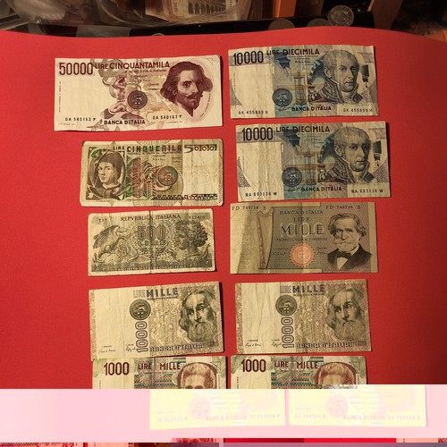Lotto banconote lire - lotto,