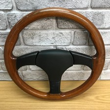 Volante con cerchio in legno