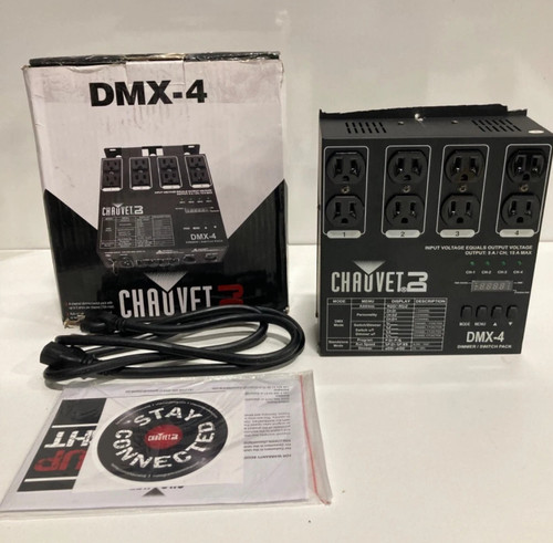 Chauvet dmx confezione - dj,