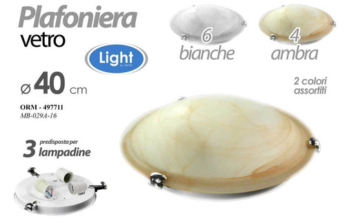 Plafoniera 40cm applique - plafoniera,
