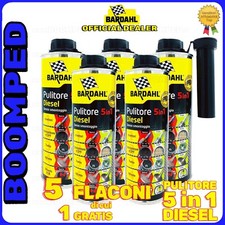BARDAHL PULITORE 5 IN 1 DIESEL 5x500ml ADDITIVO AUTO EGR FILTRO DPF FAP 05BD33