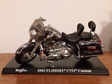 MAISTO HARLEY DAVIDSON 2002 FLHRSEI CVO CUSTOM SCALA 1:18 colore viola