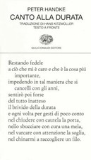 CANTO ALLA DURATA. TESTO