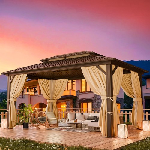 Gazebo rigido esterno x - gazebo,