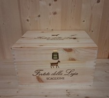 Cassa legno cassetta vino - cassa,