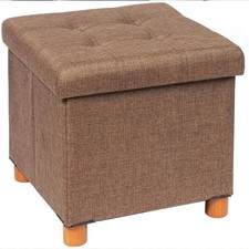 Pouf Contenitore Marrone in