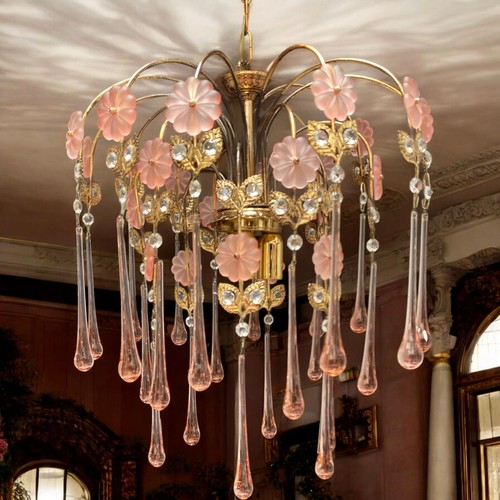 Pink murano glass - pink, artistic
