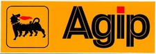 ADESIVO STICKER AGIP SPONSOR