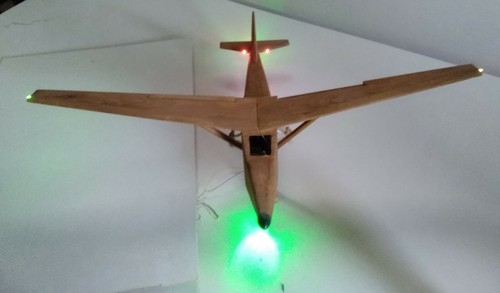 Aereo legno artigianale fatto - artigianale,