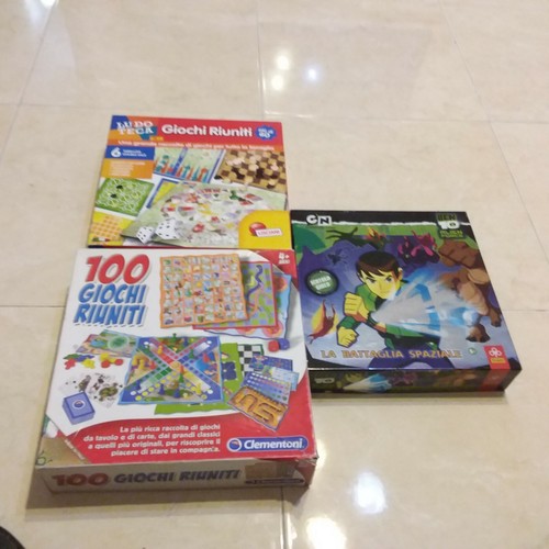 Lotto tre giochi di - di,
