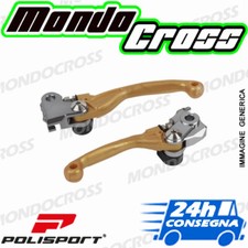 Coppia leve freno e frizione POLISPORT Oro SUZUKI RMZ 250 2013 (13)!